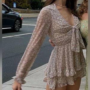 long sleeve romper